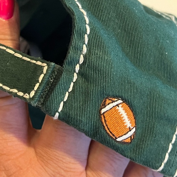 KBETHOS Vintage Baseball Cap Hat Football Mama Green Touchdown Quarterback Chic - Picture 4 of 5